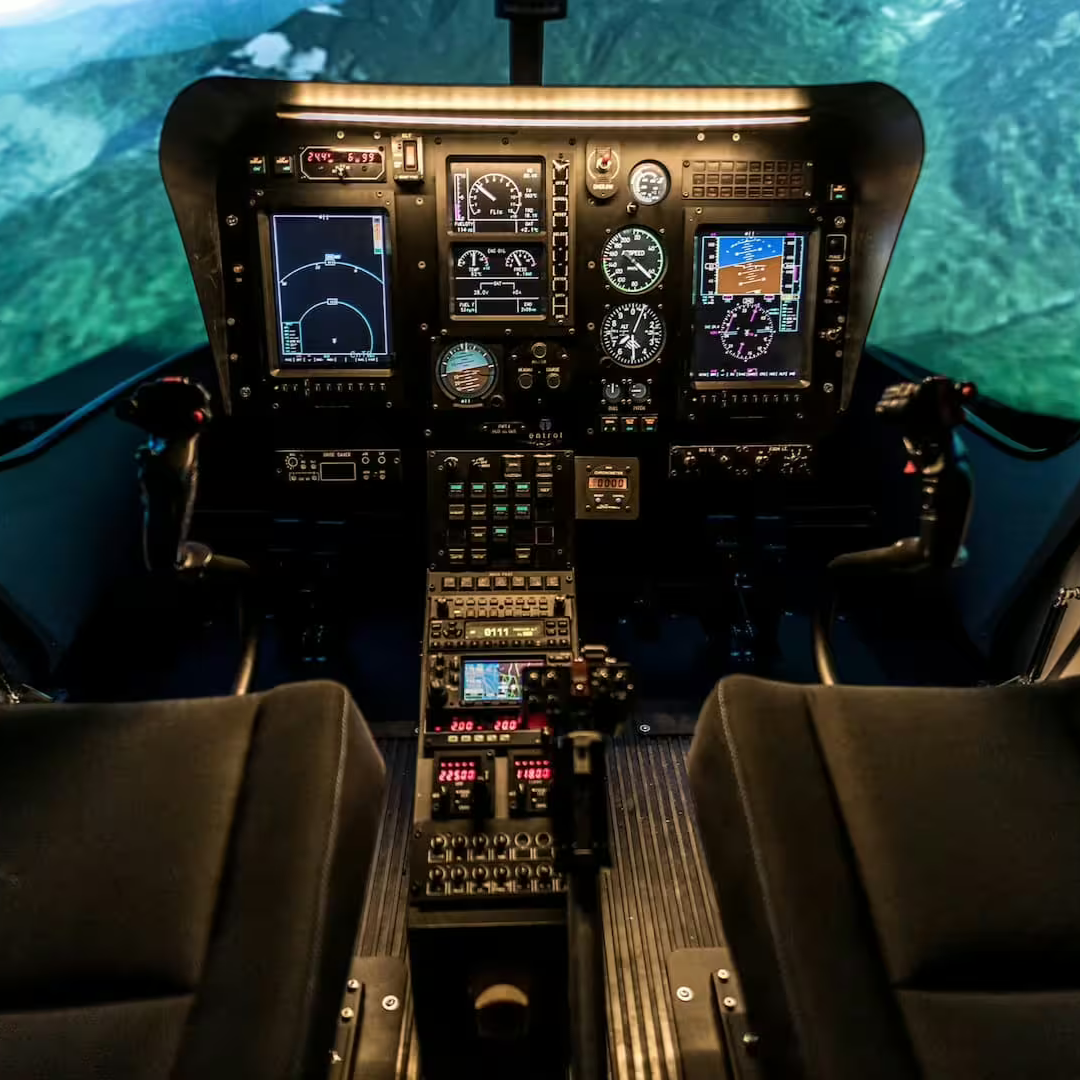 Entrol H120 Light Utility Helicopter Flight Simulator