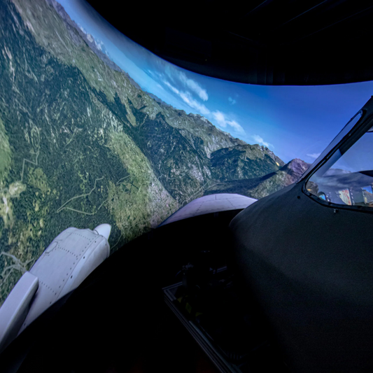 Entrol en-4000x SEP/MEP/JET - FNPT II MCC Flight Simulator,