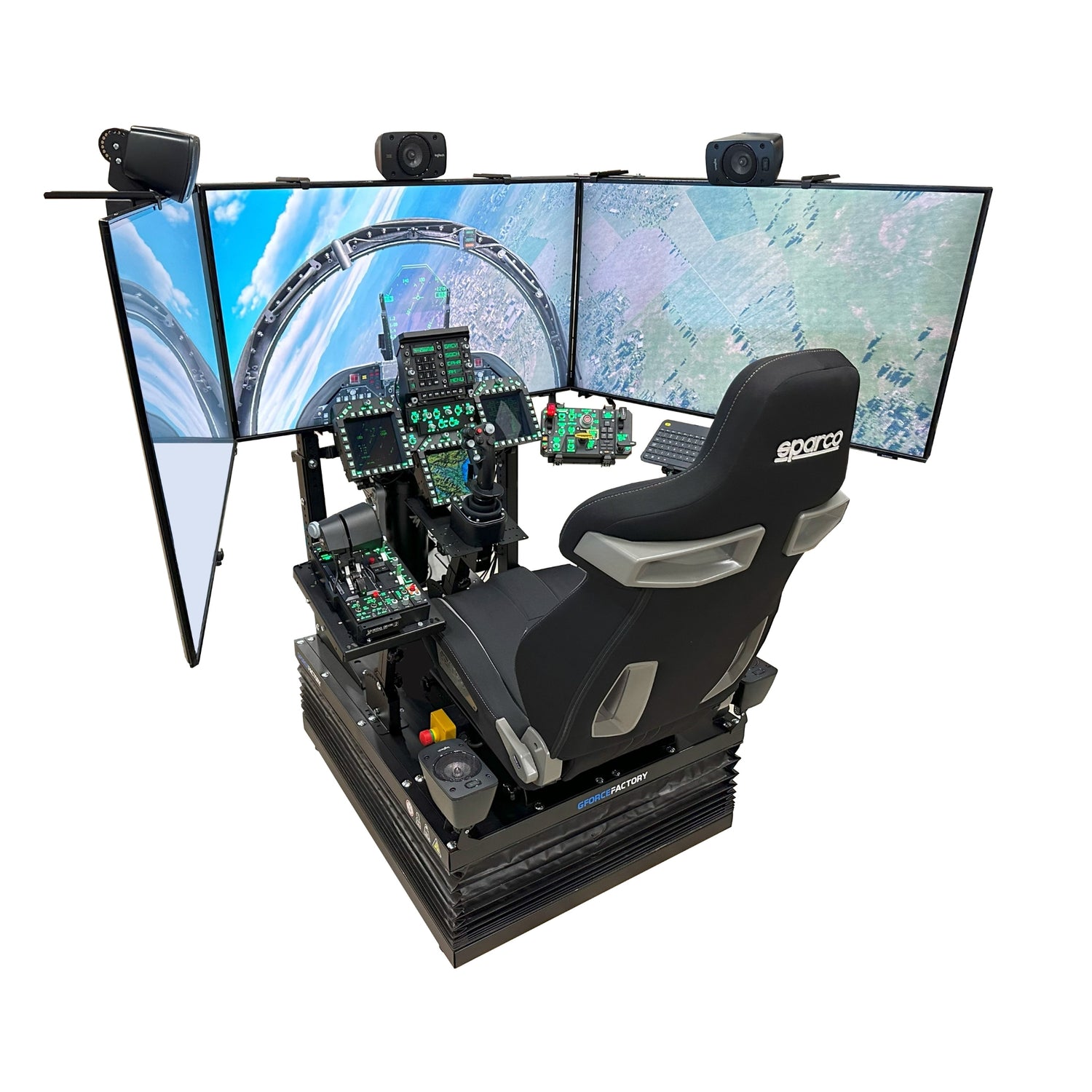 Gforcefactory The Edge 6D Motion Flight Simulator