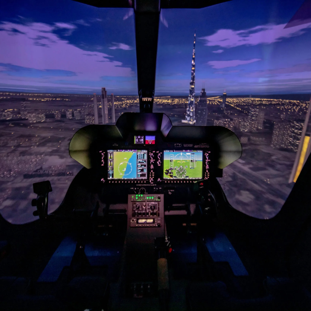 Entrol Bell 505 Light Helicopter Flight Simulator