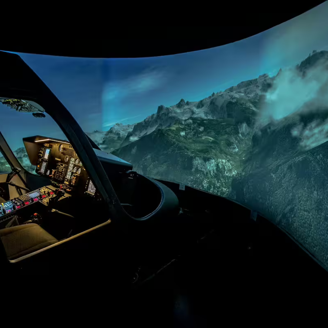 Entrol Dauphin AS365 Medium Utility Helicopter Flight Simulator