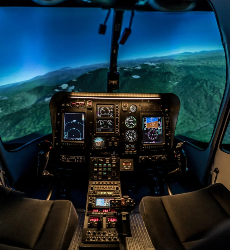 Entrol H120 Light Utility Helicopter Flight Simulator