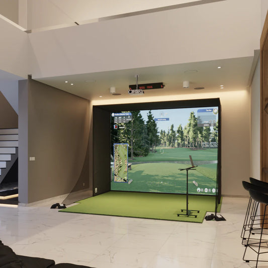 Uneekor Eye Xo Swingbay Golf Simulator Package