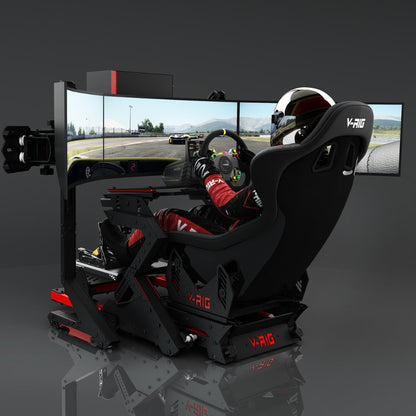 "V-RIG S1 Triple Screen Package" Racing Simulator