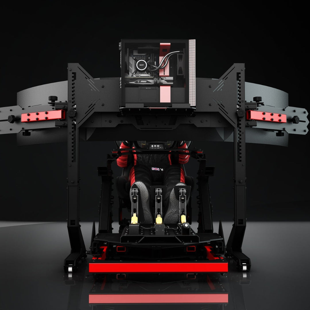 "V-RIG S1 Triple Screen Package" Racing Simulator