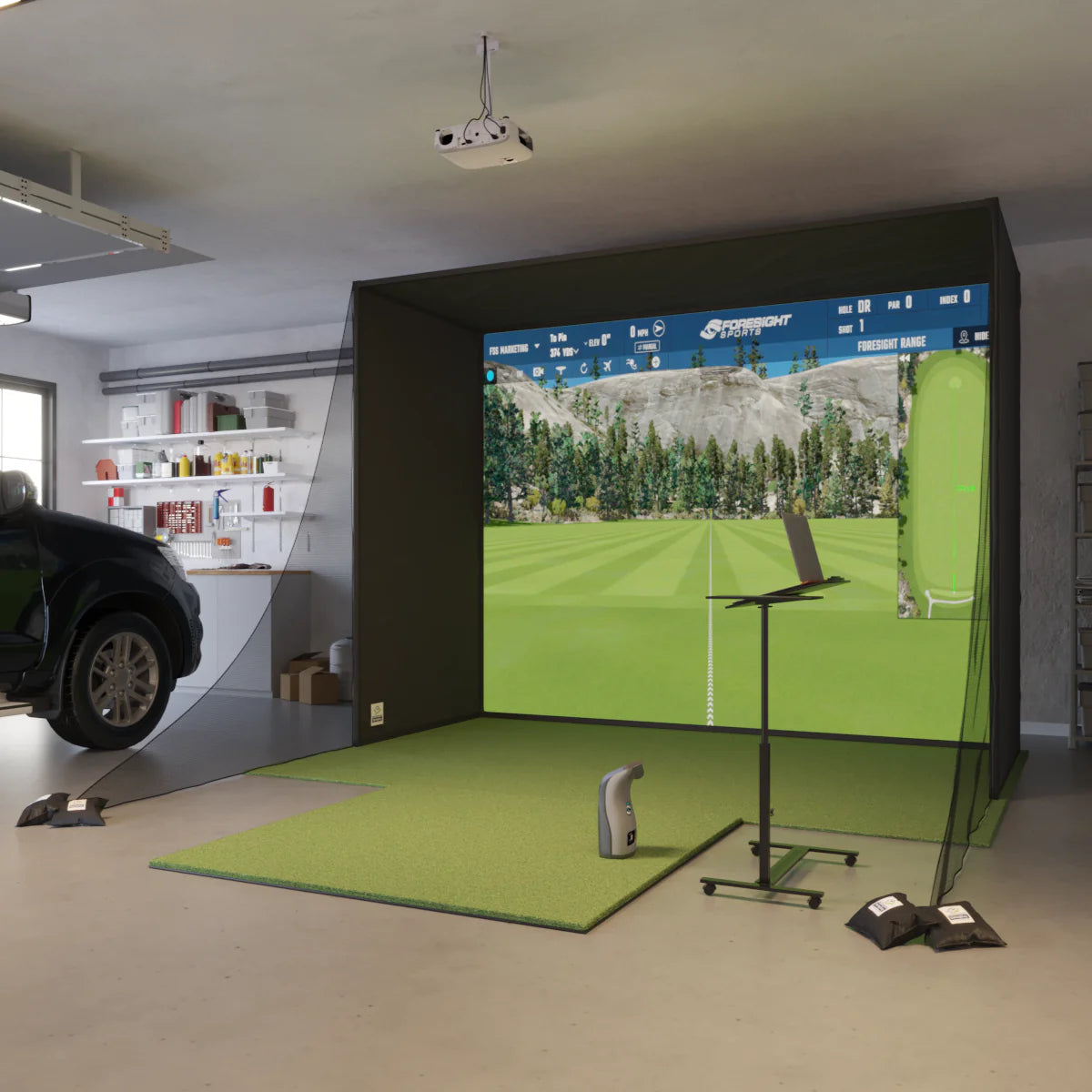 Foresight Sports GC3 SwingBay Golf Simulator