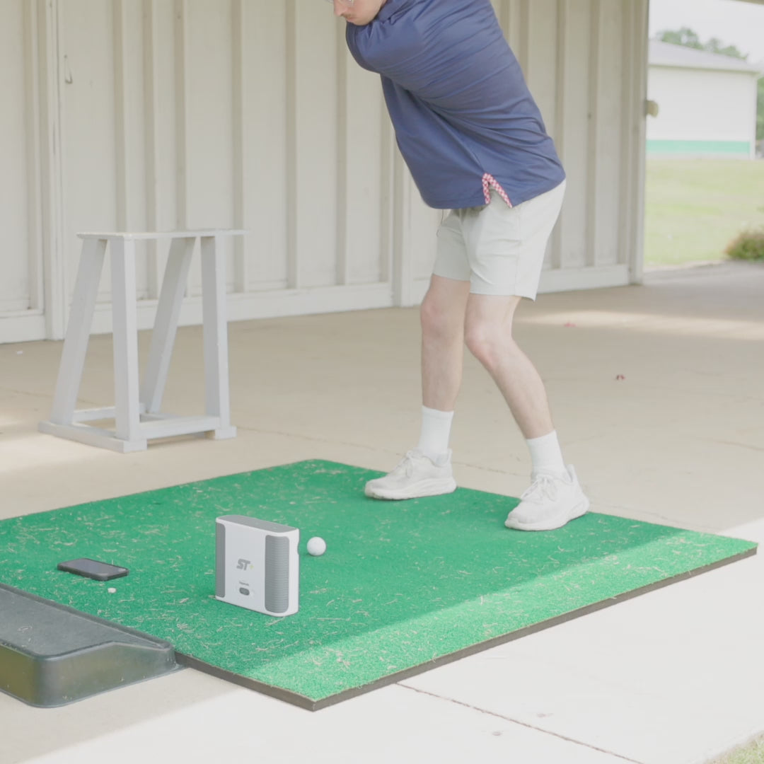 SkyTrak+ Retractable Golf Simulator