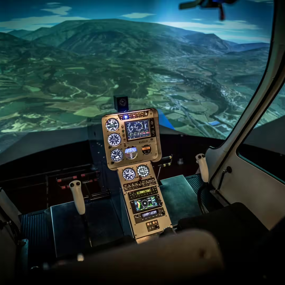 Entrol Cabri G2 Light Helicopter Flight Simulator