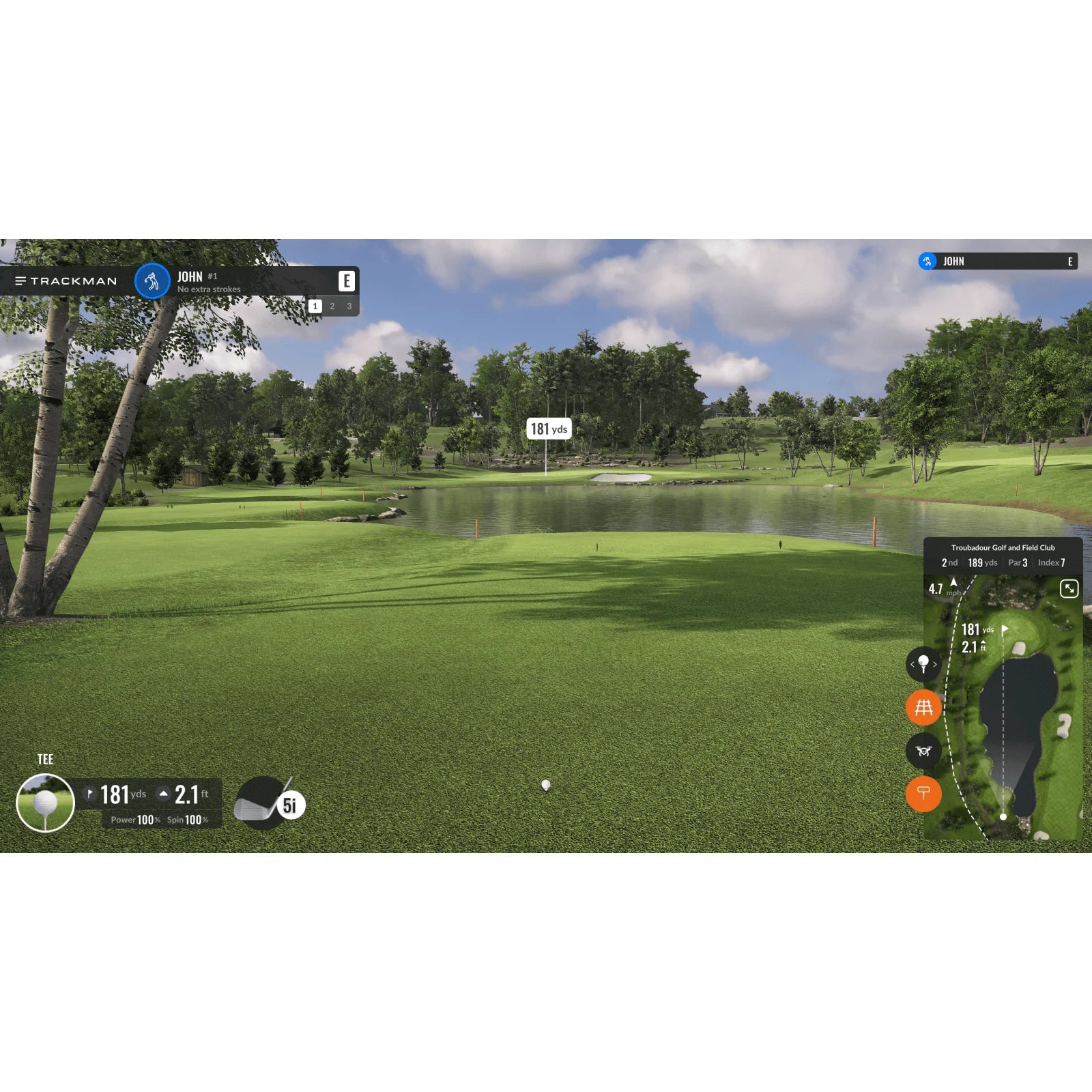 Trackman iO SwingBay Golf Simulator