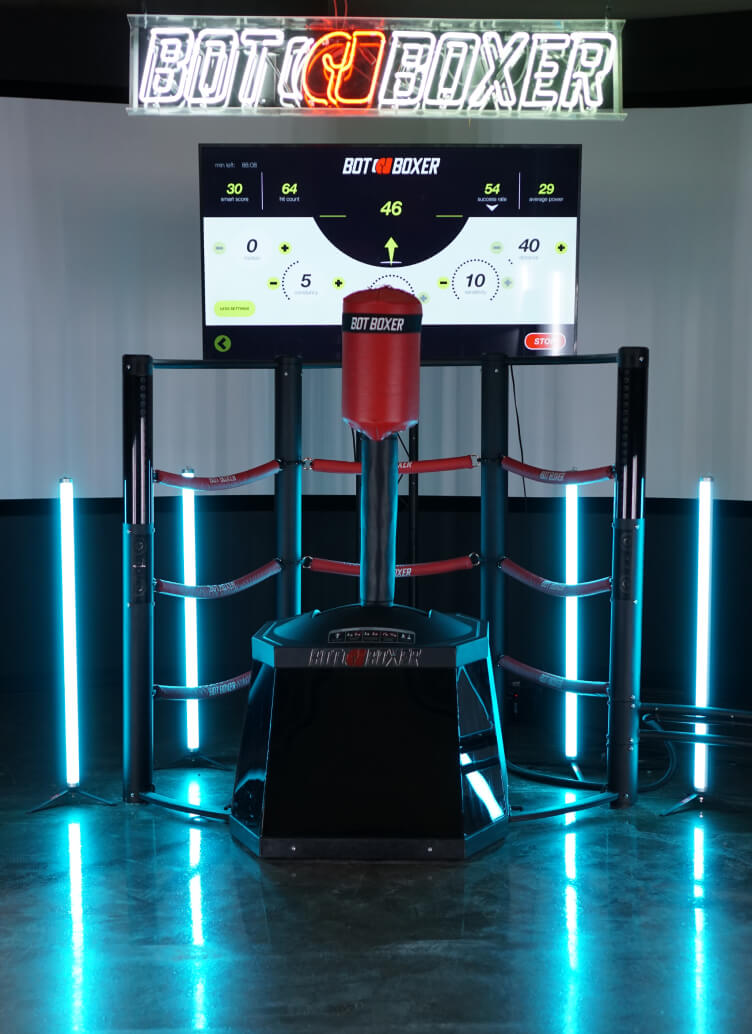 SkyTechSports BotBoxer Boxing Machine for Business