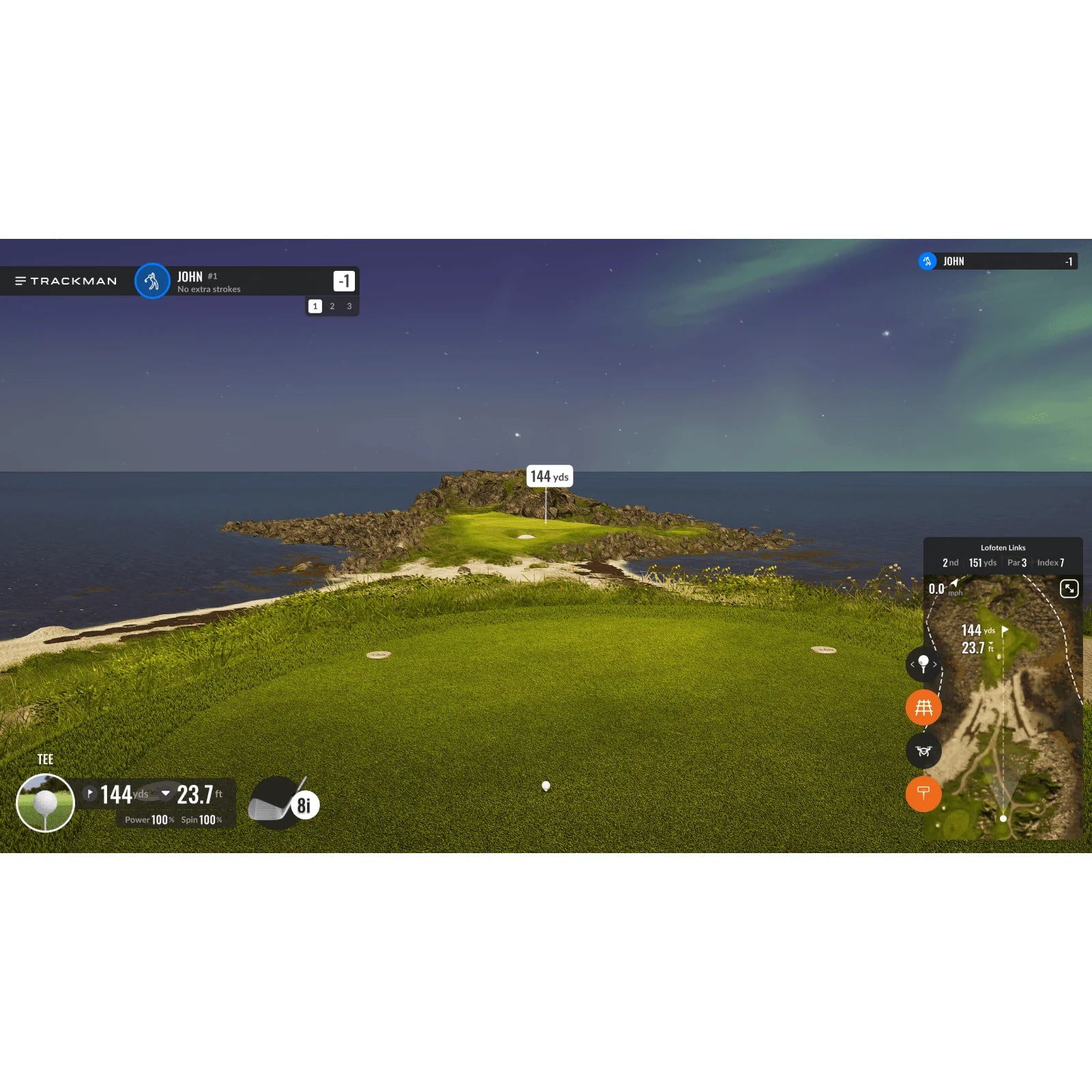 Trackman iO SwingBay Golf Simulator