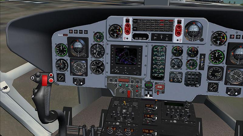 Entrol Dauphin AS365 Medium Utility Helicopter Flight Simulator