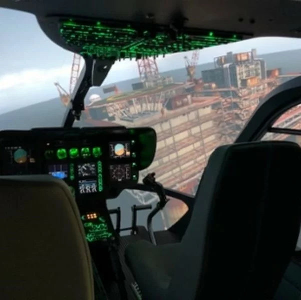 Entrol H135 Light Utility Helicopter Flight Simulator