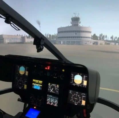 Entrol H135 Light Utility Helicopter Flight Simulator