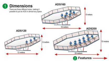 SkiMachine Disc Slope Ski Simulator