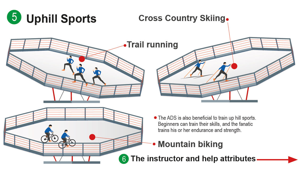 SkiMachine Disc Slope Ski Simulator