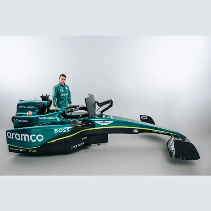 F1 Authentics Aston Martin Aramco AMR24 F1 Team Simulator