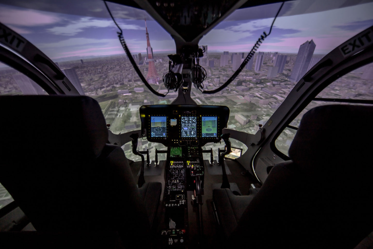 Entrol H145 Light Utility Helicopter Flight Simulator