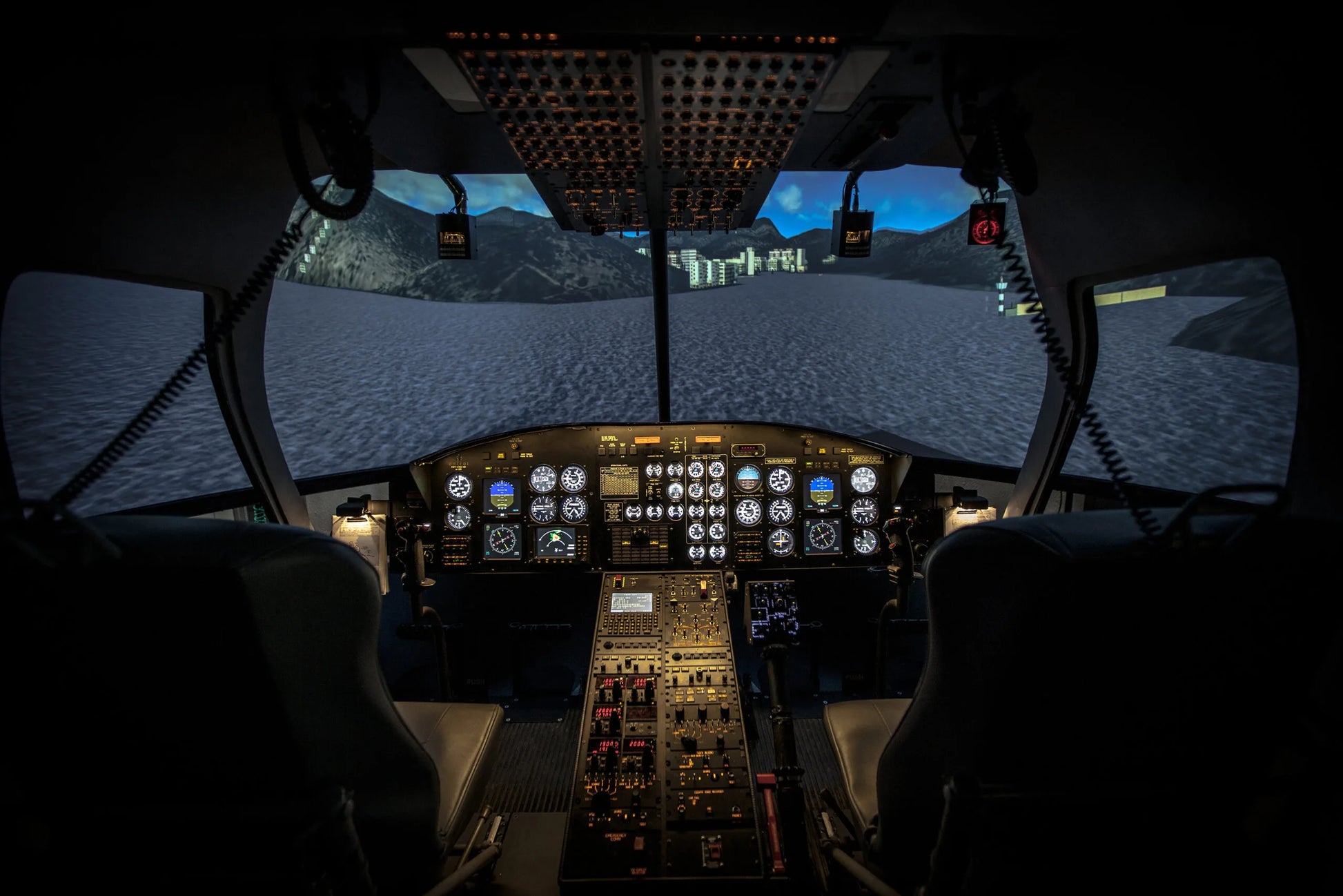 Entrol Bell 412 Multipurpose Utility Helicopter Flight Simulator