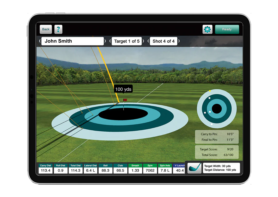 FlightScope Mevo+ Practice Golf Simulator