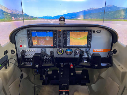 TRC Simulators TRC4000 Cabin C172G Flight Simulator