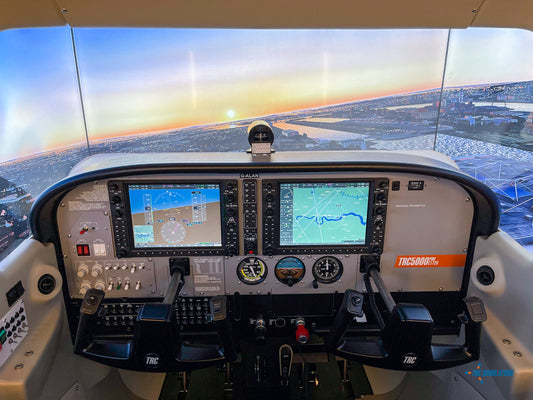 TRC Simulators TRC5000 POD C172G Flight Simulator