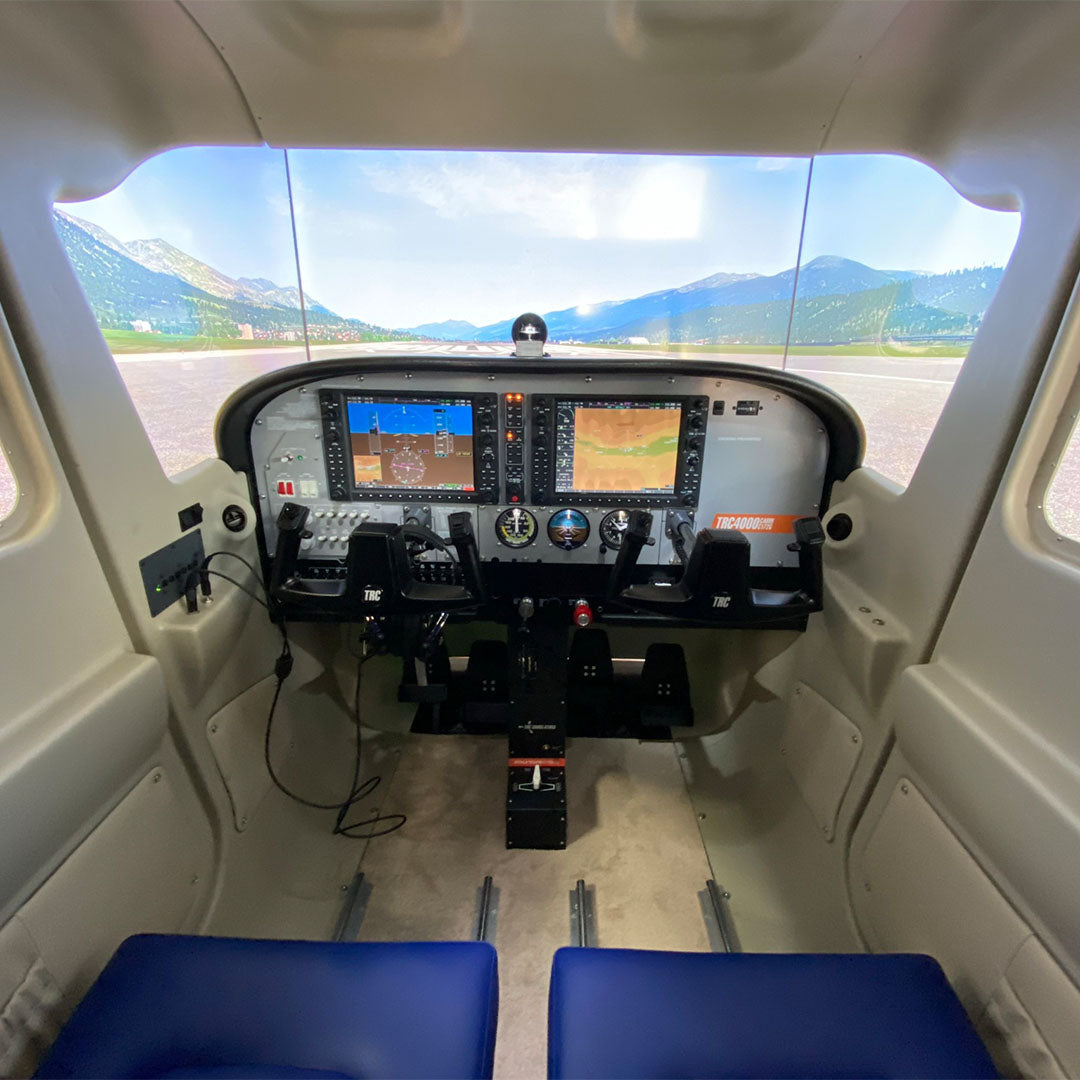 TRC Simulators TRC4000 Cabin C172G Flight Simulator