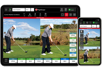 FlightScope Mevo+ Practice Golf Simulator