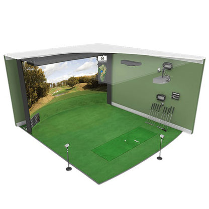 HD SportSuite 16:10 Curved Sports Simulator