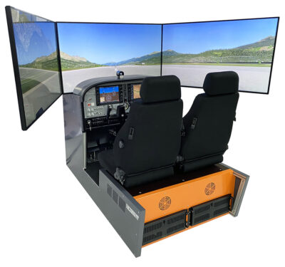 TRC Simulators' TRC3000 Cabrio C172G Flight Simulator