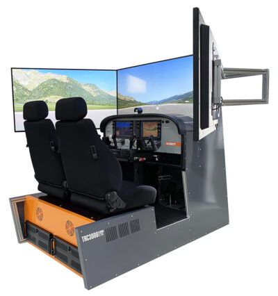 TRC Simulators' TRC3000 Cabrio C172G Flight Simulator