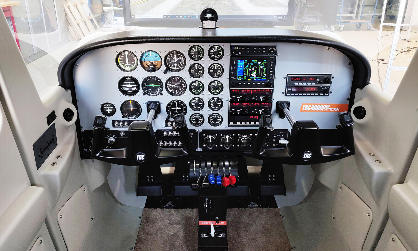 TRC Simulators TRC4000 Cabin B58A Flight Simulator