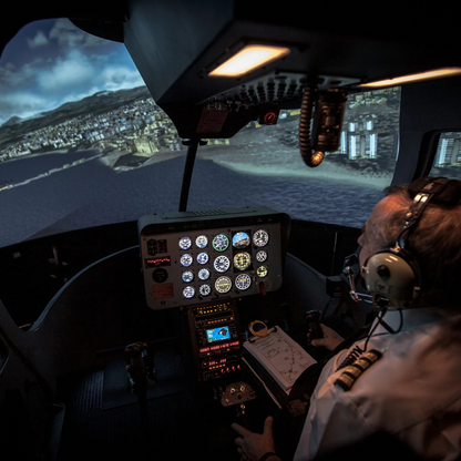 Entrol Bell 206 Multipurpose Utility Helicopter Flight Simulator