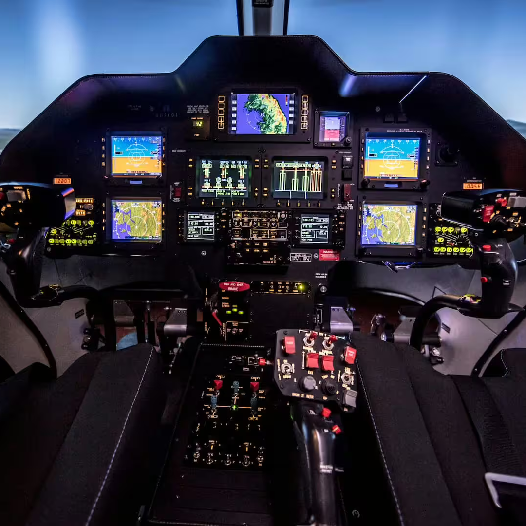 Entrol AW109 Search-and-Rescue Utility Helicopter Flight Simulator