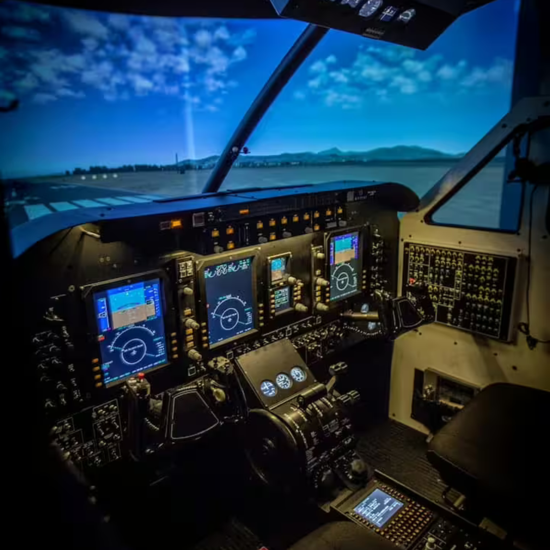 Entrol B200GT/B350GT/C90GTi Civil Utility Aircraft Flight Simulator