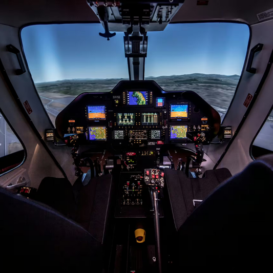 Entrol AW109 Search-and-Rescue Utility Helicopter Flight Simulator