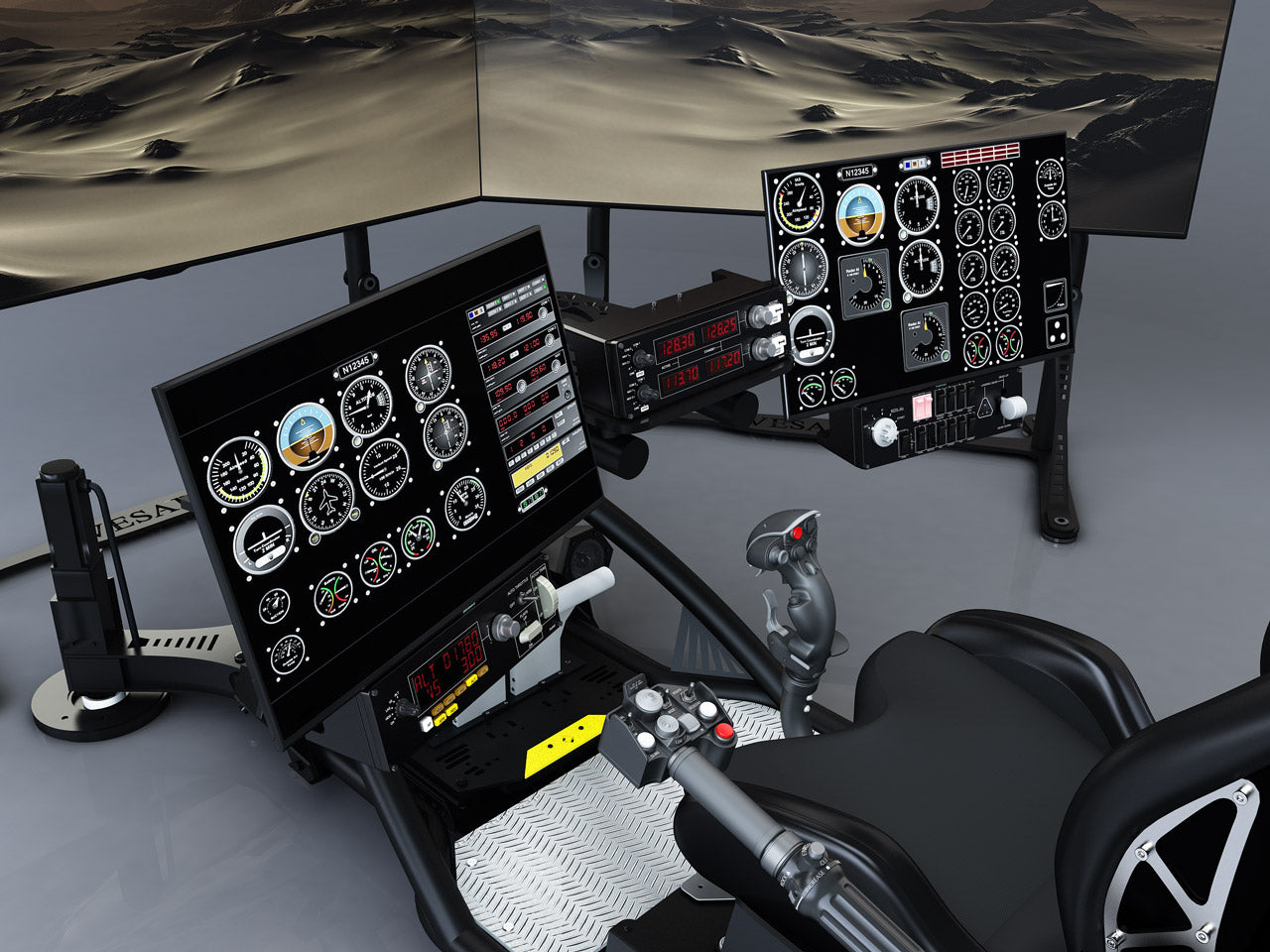 Vesaro Heli-Sim Tier 5 Flight Simulator