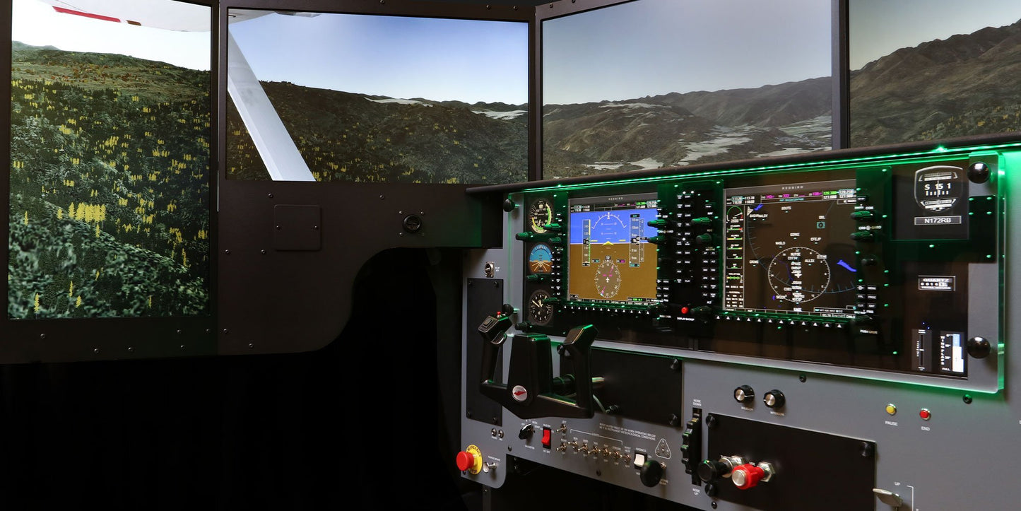 Redbird FMX Flight Simulator