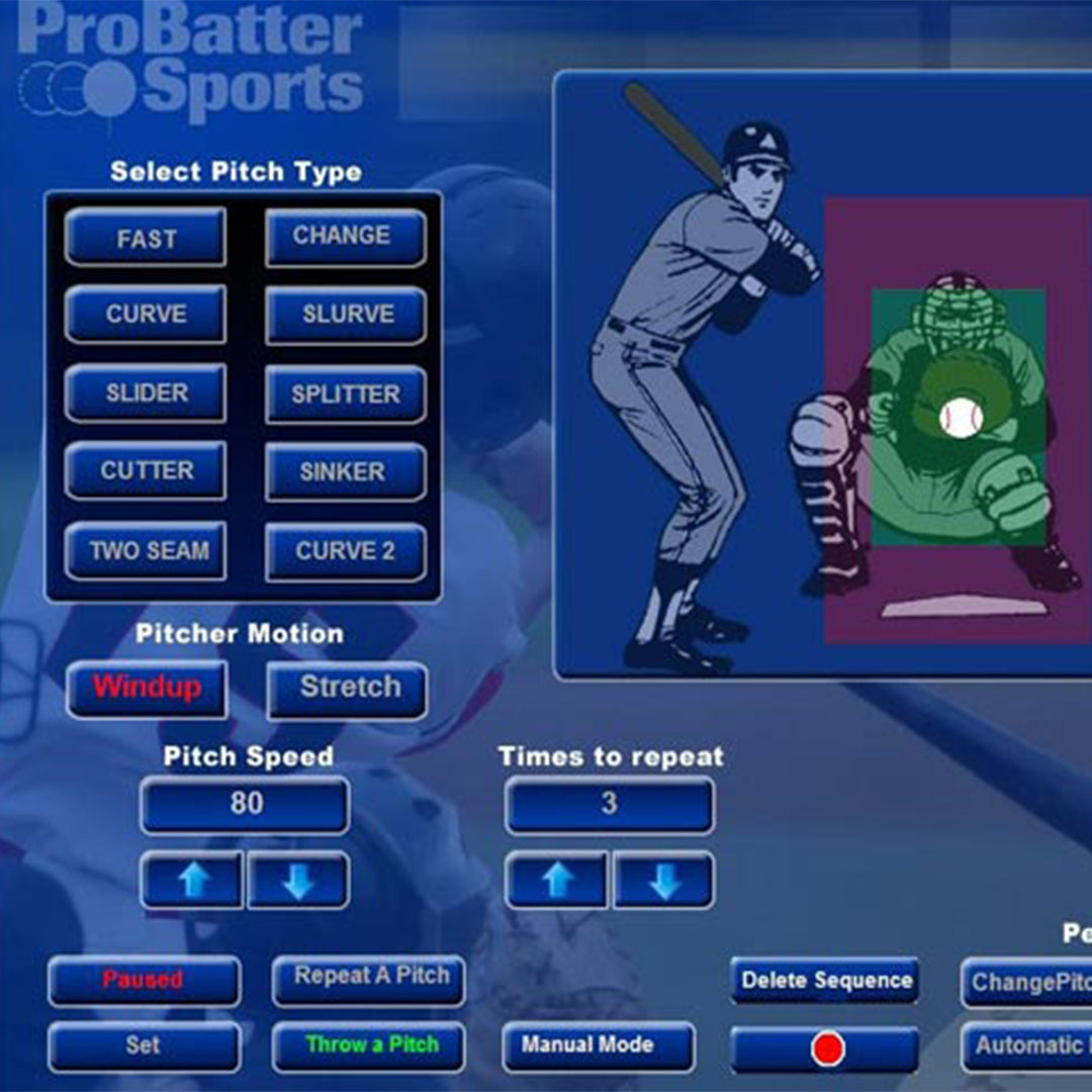 ProBatter Sports PX3 Video Baseball Simulator