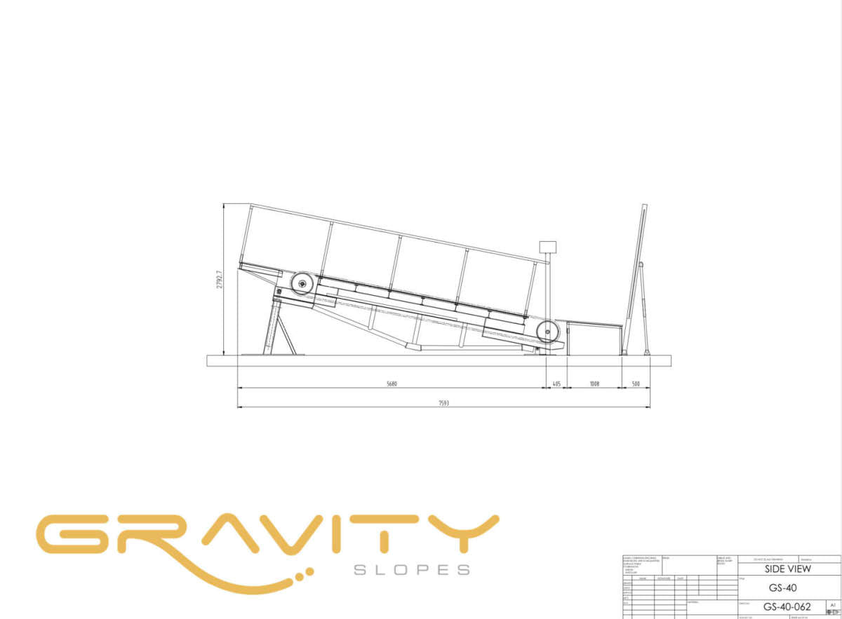 Gravity Slopes GS40 Ski Machine