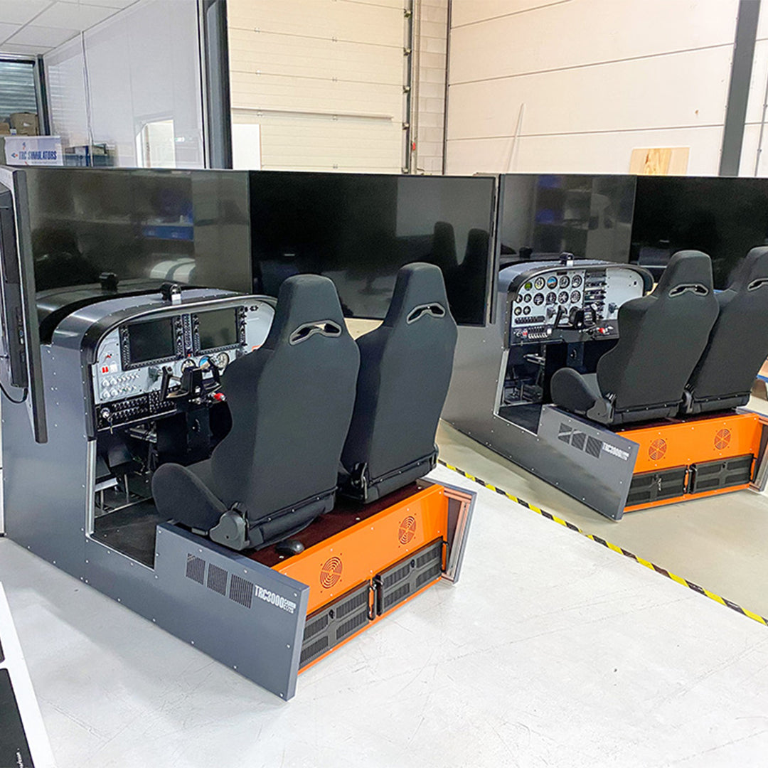 TRC Simulators' TRC3000 Cabrio C172G Flight Simulator