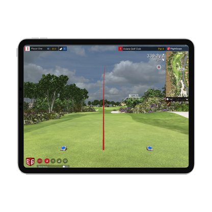 FlightScope Mevo+ SwingBay Golf Simulator Package