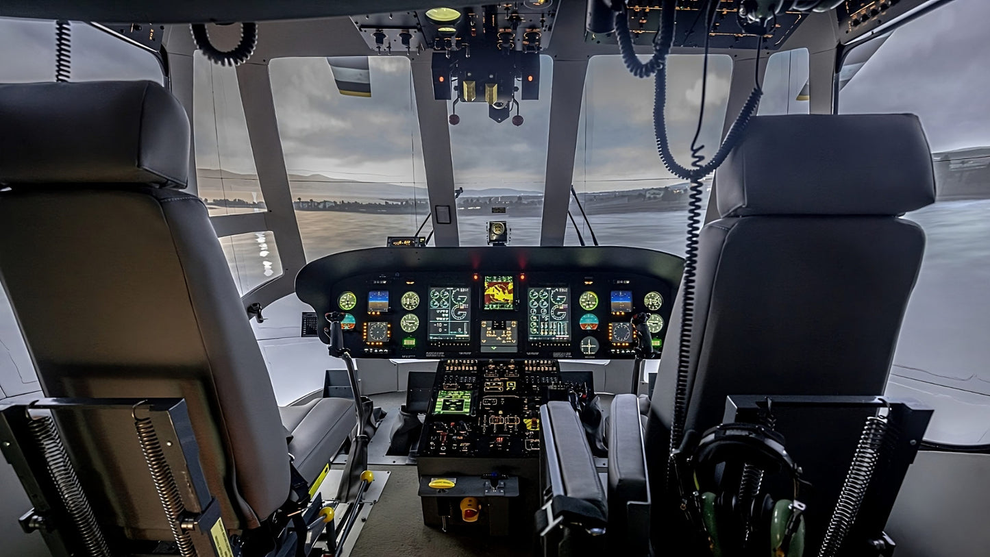 Entrol Skycrane Aerial Crane and Firefighting Helicopter Flight Simulator