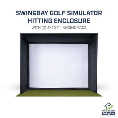 FlightScope X3 SwingBay Golf Simulator Package