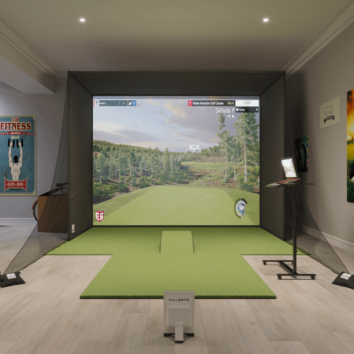 Full Swing KIT SwingBay Golf Simulator