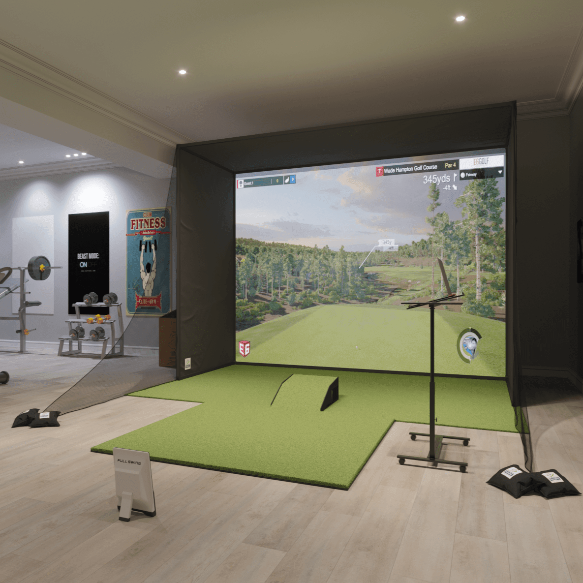 Full Swing KIT SwingBay Golf Simulator