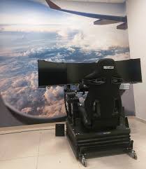 The Edge 6D Motion Racing Simulator