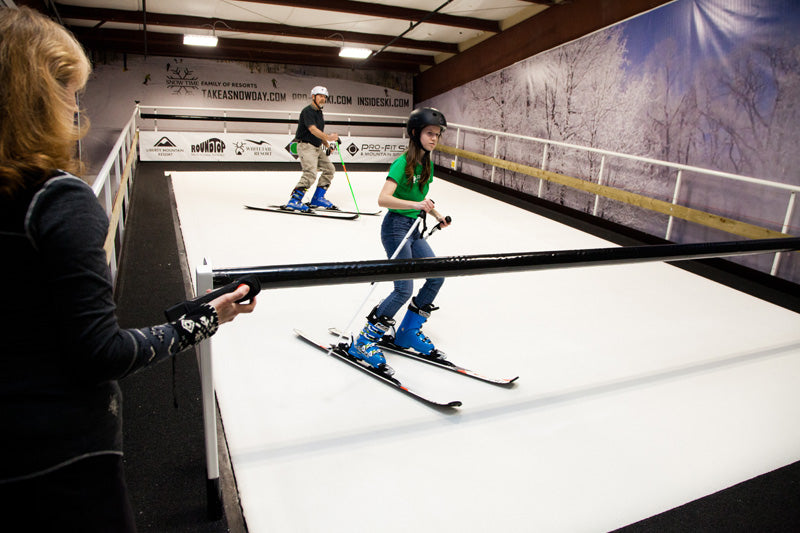 SkiMachine Treadmill Ski and Snowboard Simulator