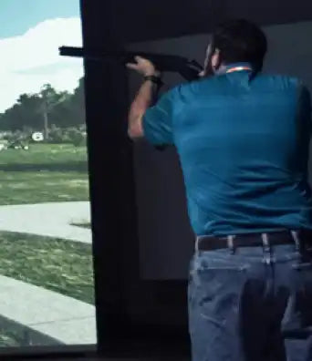 On Screen Sports Laser Shot Firearms Simulator