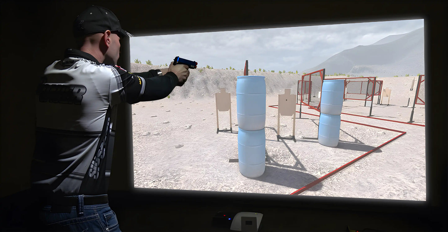 On Screen Sports Laser Shot Firearms Simulator